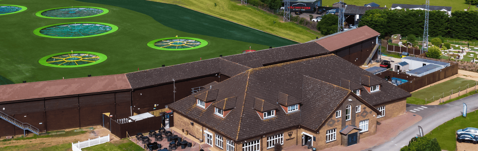 Top Golf Surrey: Golf Floodlighting Upgrade as Part of Roof Extension